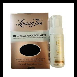 Loving Tan Purest Tanning Mousse + Applicator Mitt